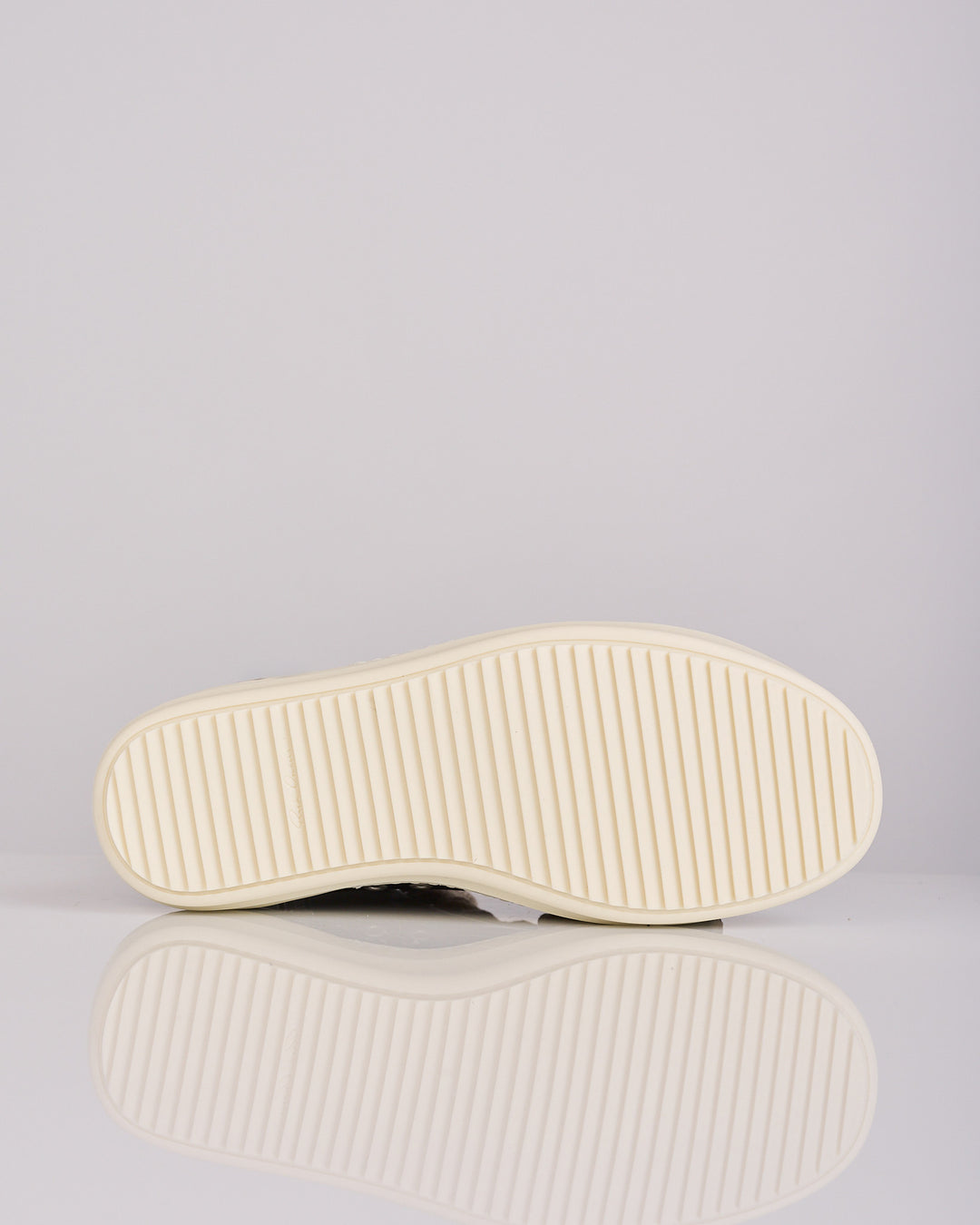 Rick Owens Tower Jumbolace Low Full Grain Sneaker All Milk