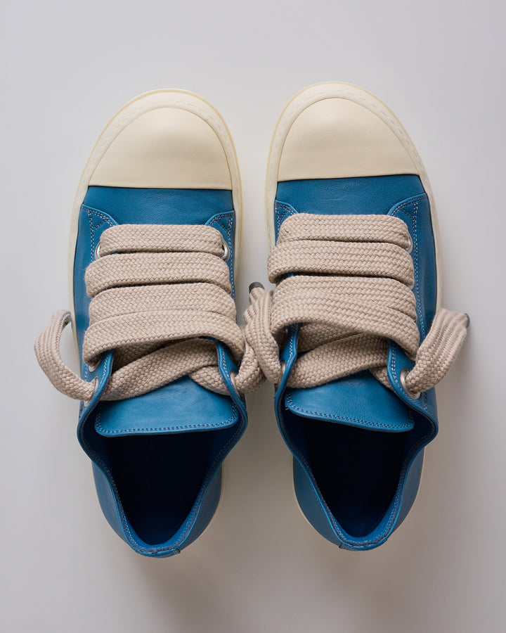 Rick Owens Tower Jumbolace Low Washed Lamb Sneaker Nublu
