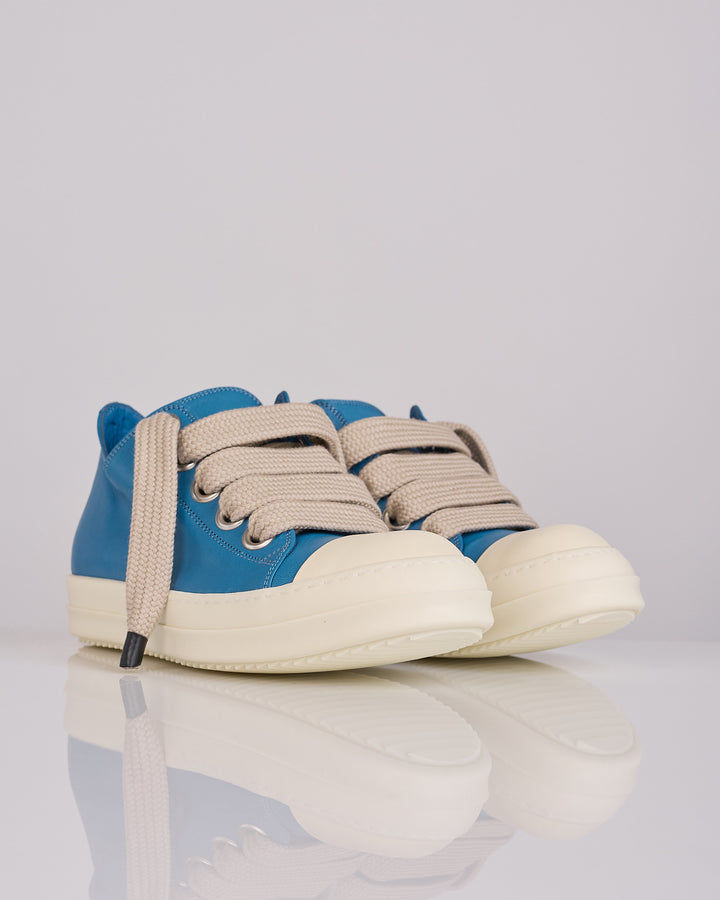 Rick Owens Tower Jumbolace Low Washed Lamb Sneaker Nublu