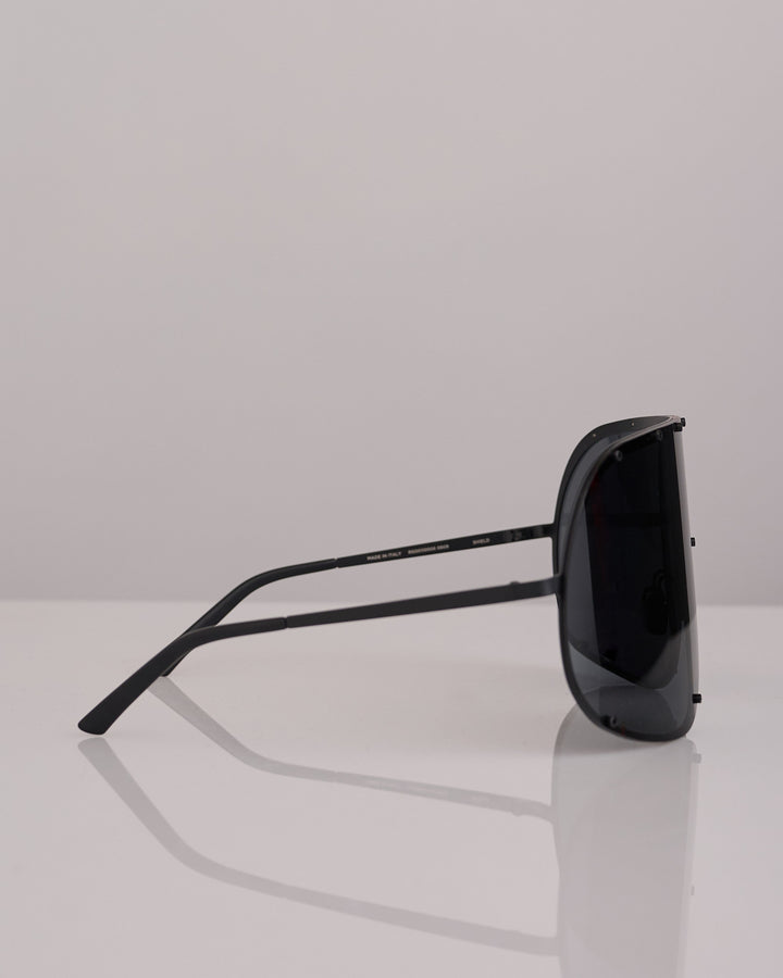 Rick Owens Tower Kriester Sunglass Black Black