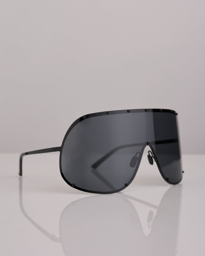 Rick Owens Tower Kriester Sunglass Black Black