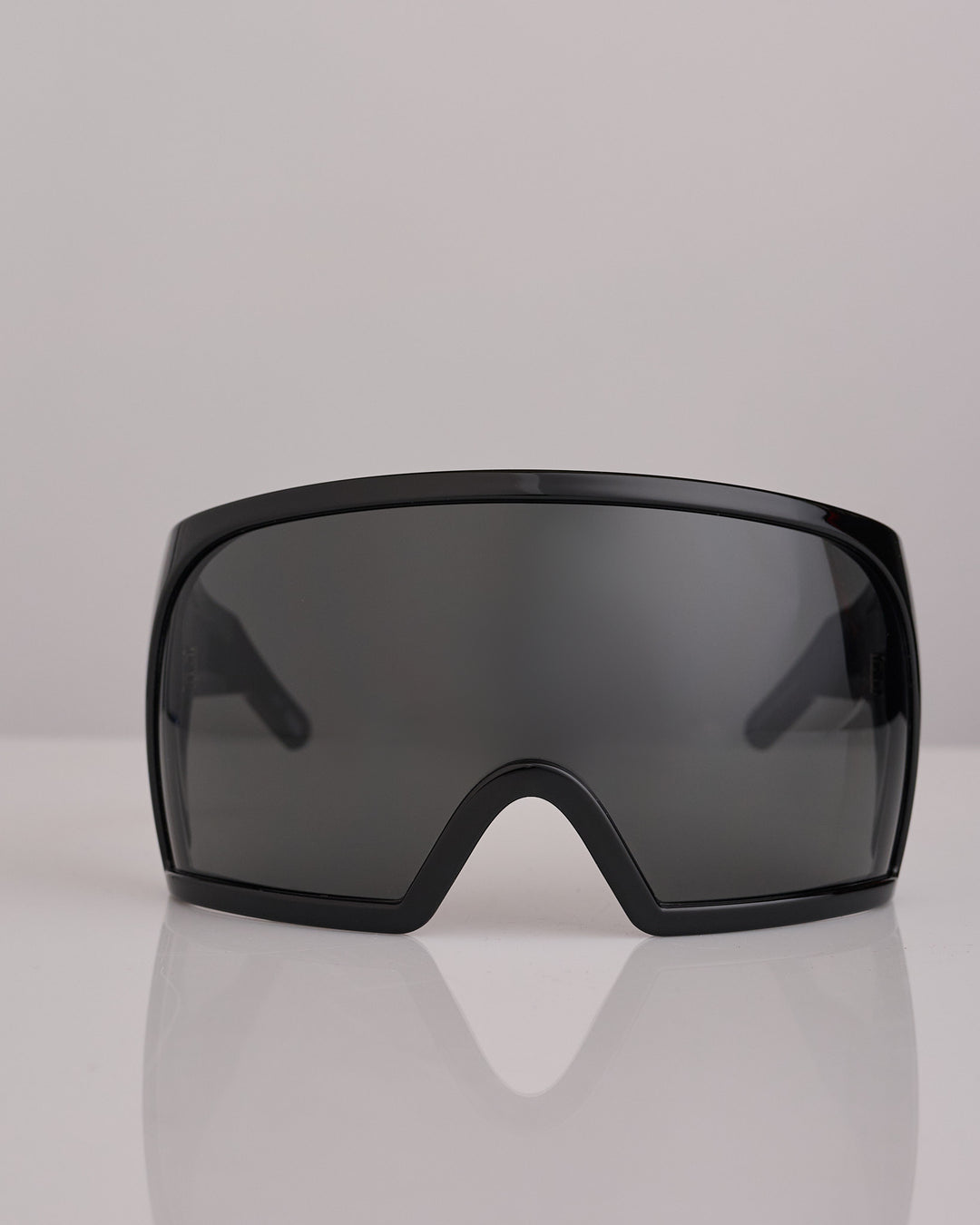 Rick Owens Tower Shield Sunglass Black Black