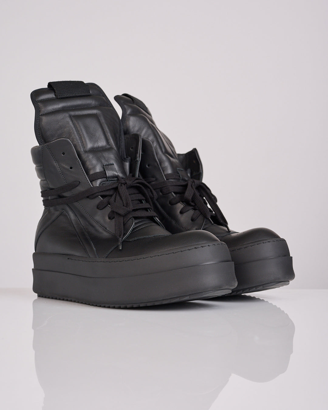 Rick Owens Tower Mega Bumper Geobasket All Black