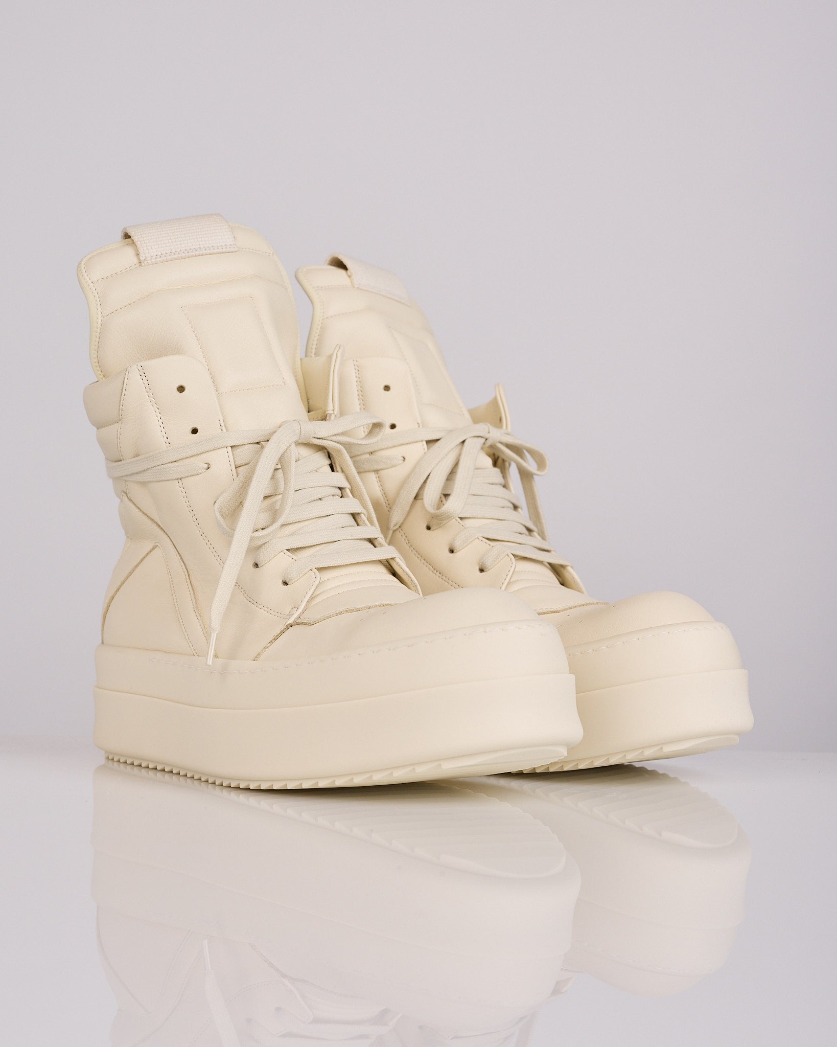 Rick Owens Tower Mega Bumper Geobasket All Milk – LESS 17