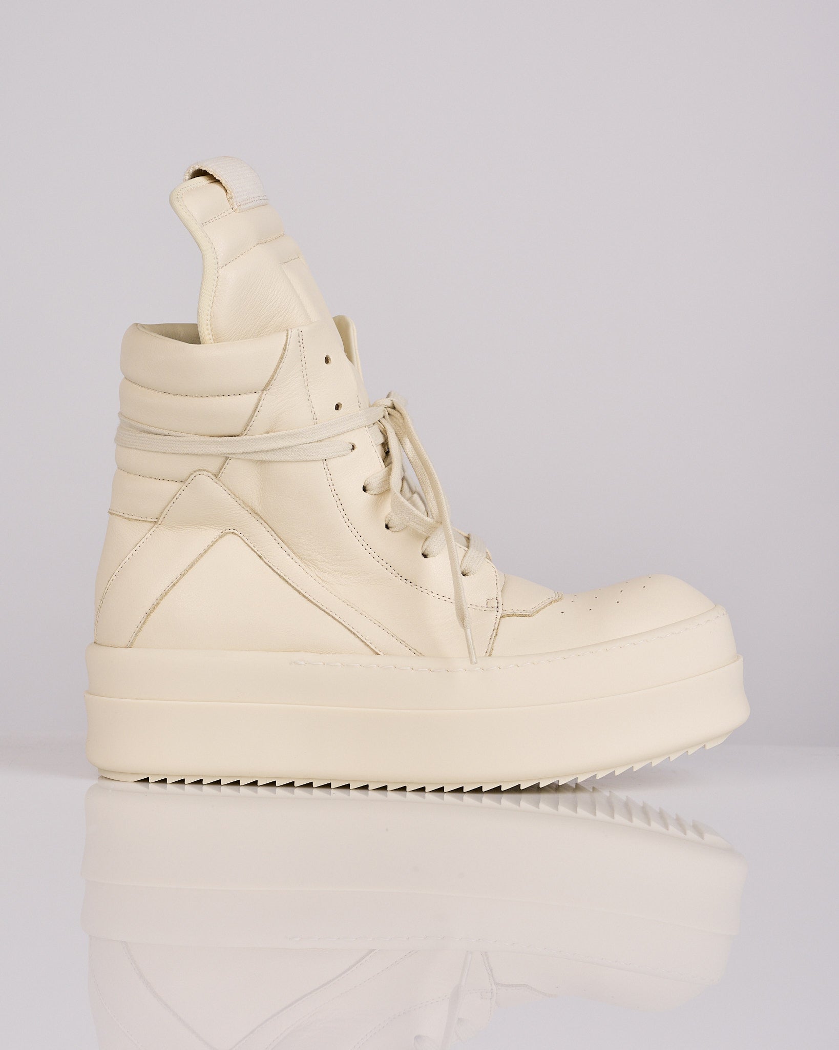 Rick Owens Tower Mega Bumper Geobasket All Milk – LESS 17
