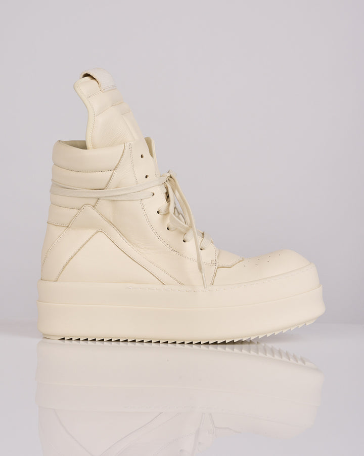 Rick Owens Tower Mega Bumper Geobasket All Milk
