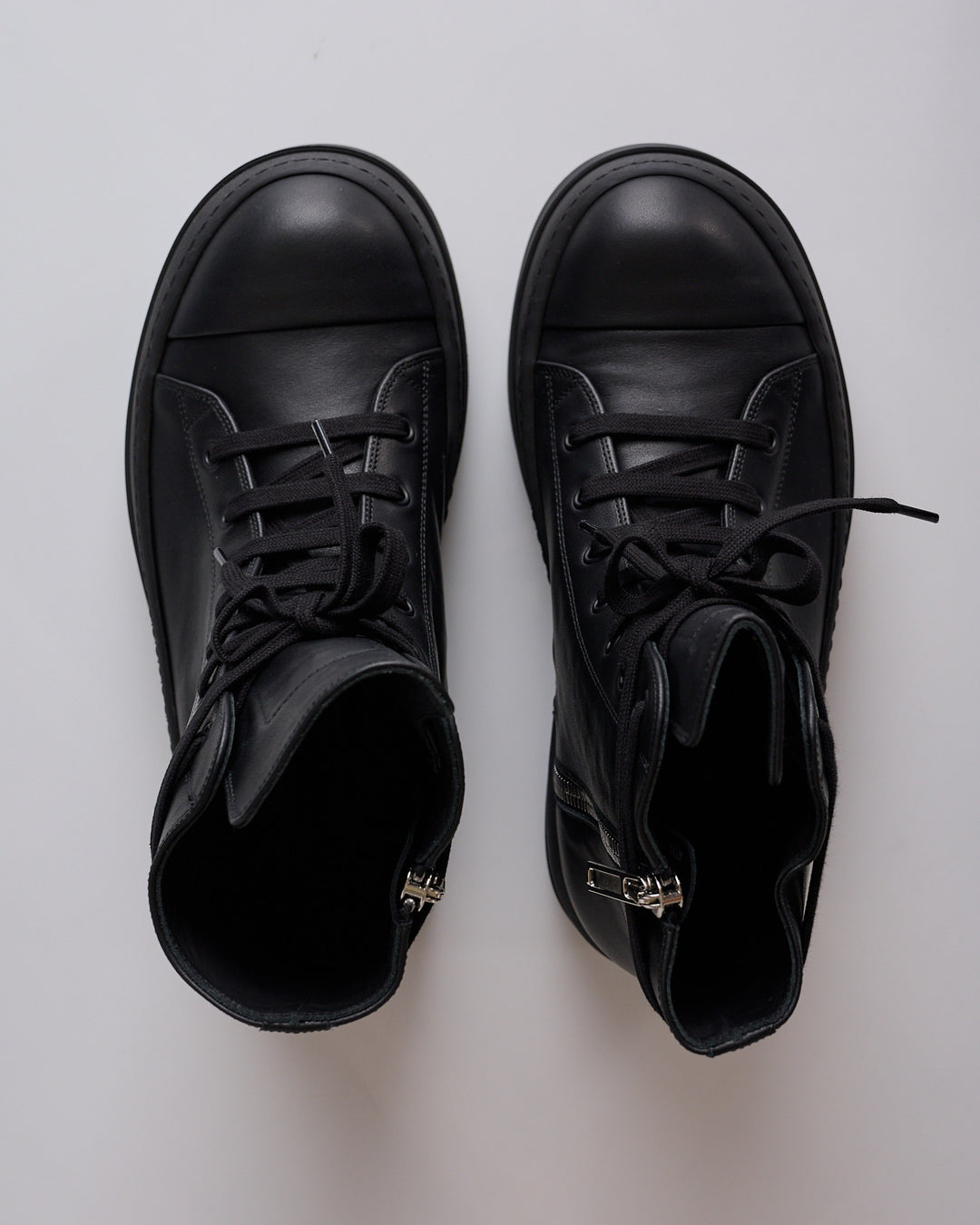 Rick Owens Tower Mega Bumper Sneakers All Black