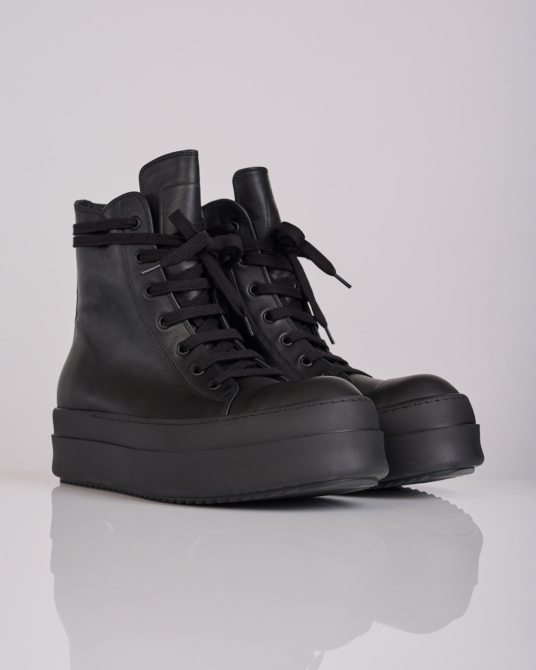 Rick Owens Tower Mega Bumper Sneakers All Black