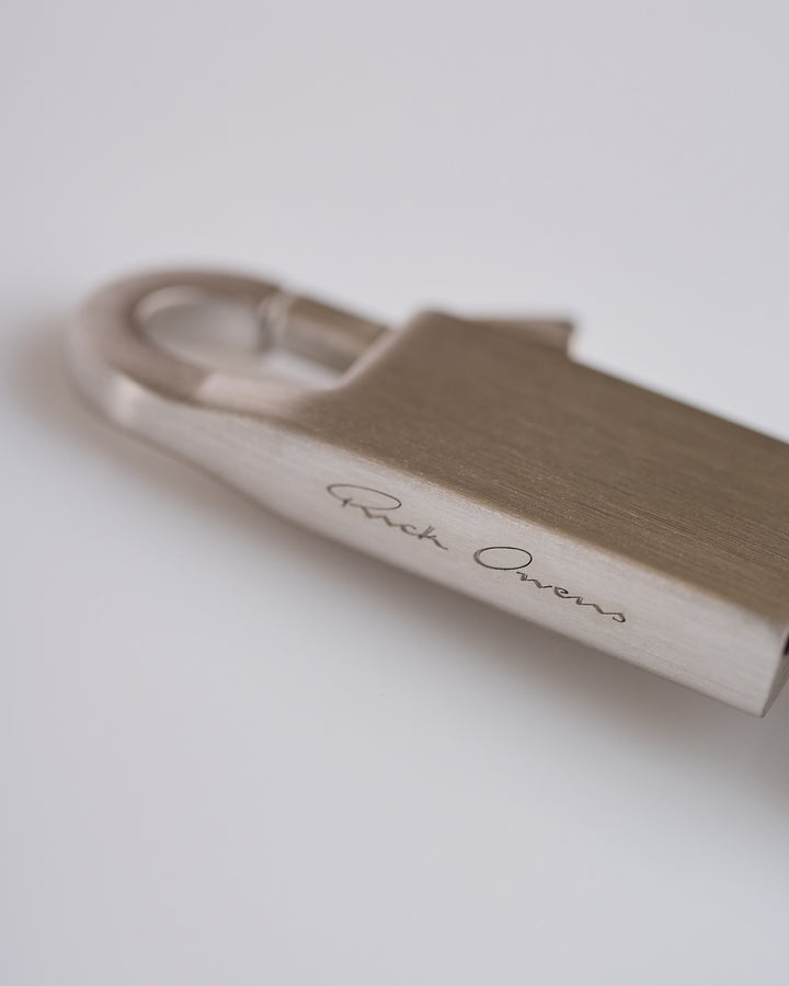 Rick Owens Tower Pentagram Keychain Palladio