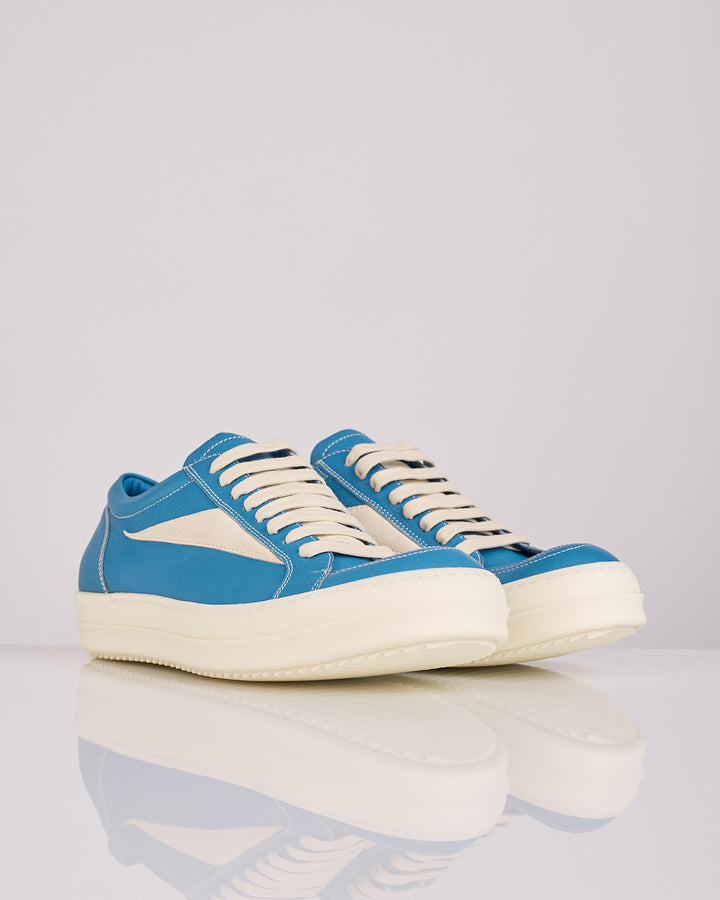 Rick Owens Tower Vintage Sneaker Washed Lamb Nublu Milk