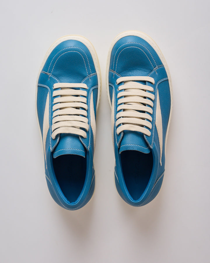 Rick Owens Tower Vintage Sneaker Washed Lamb Nublu Milk