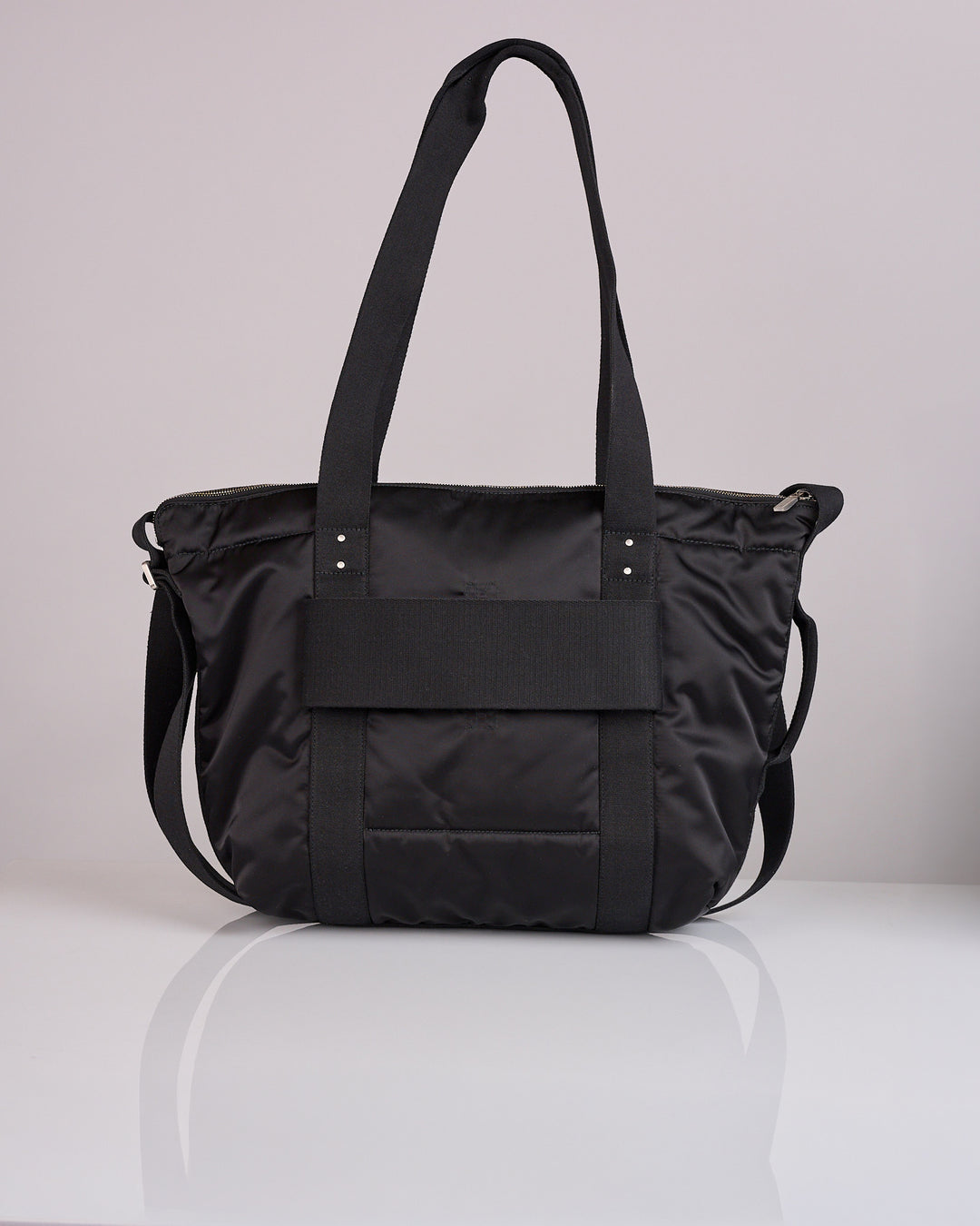 Rick Owens Trolley Bag Recycled Bomber Satin Padded Black