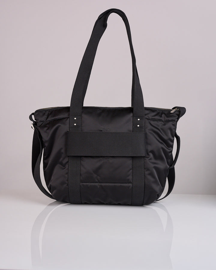 Rick Owens Trolley Bag Recycled Bomber Satin Padded Black