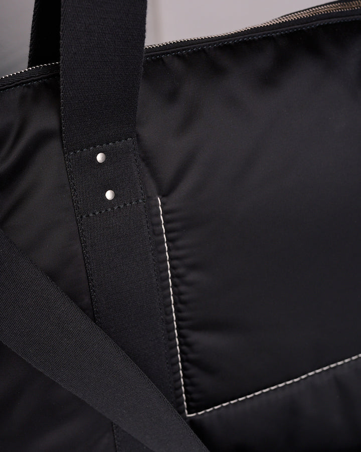 Rick Owens Trolley Bag Recycled Bomber Satin Padded Black