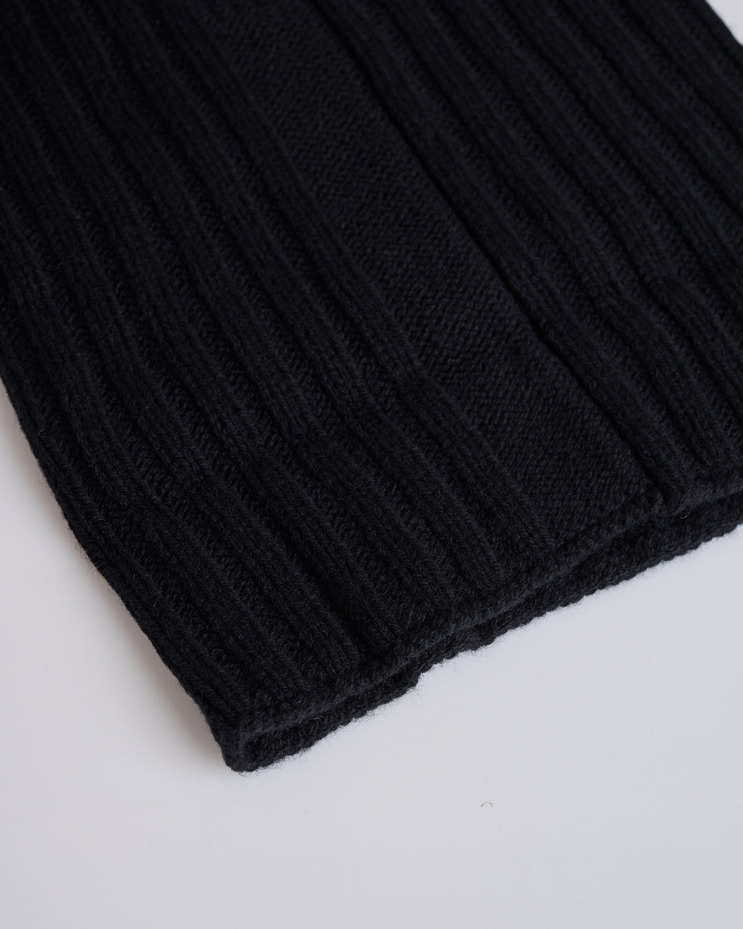 Rick Owens Tube Scarf Cashmere Black