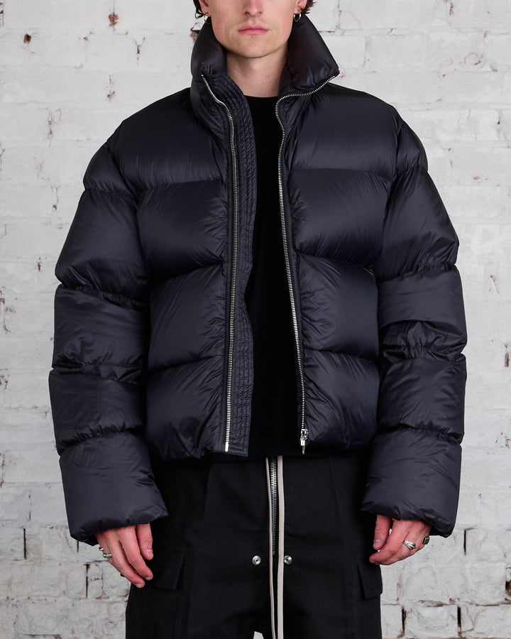 Rick Owens Turtle Duvet Jacket Nylon Black