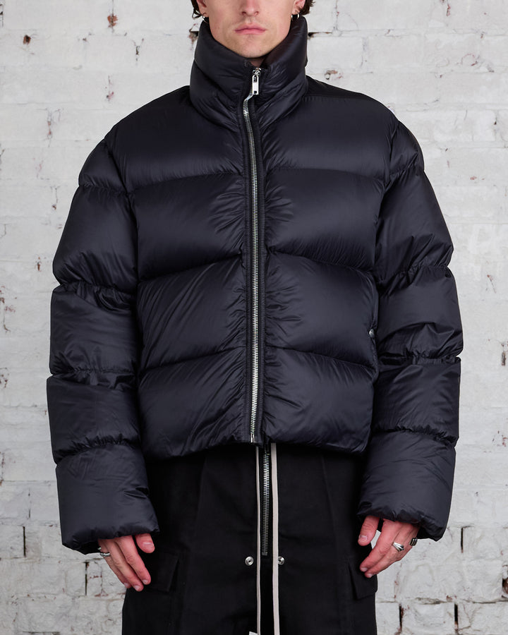 Rick Owens Turtle Duvet Jacket Nylon Black