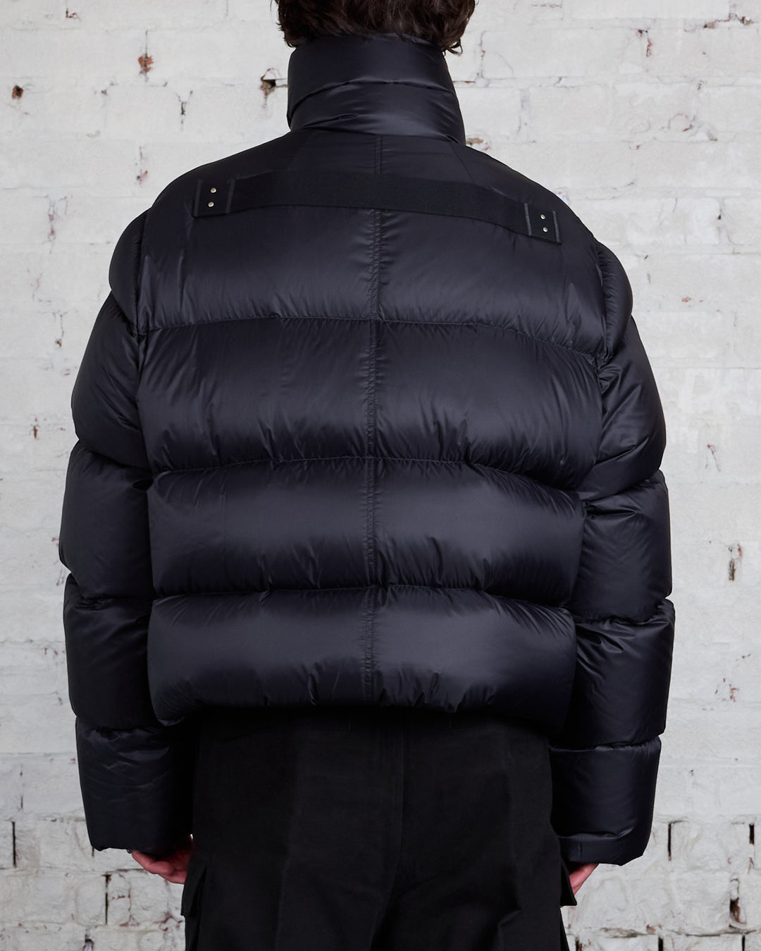 Rick Owens Turtle Duvet Jacket Nylon Black