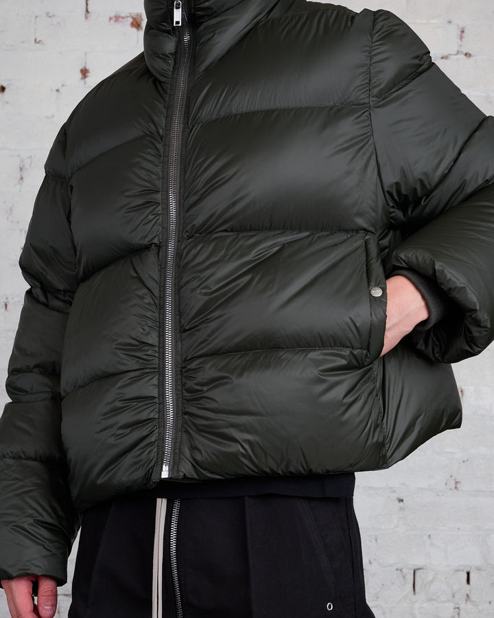 Rick Owens Turtle Duvet Jacket Nylon Forest