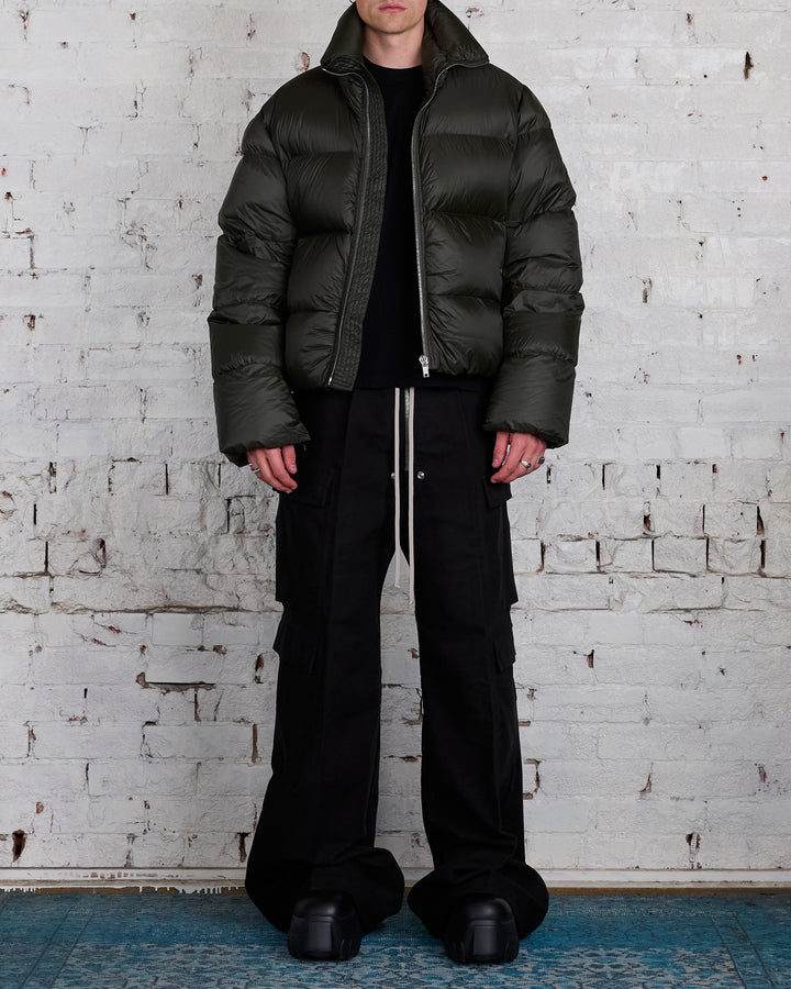 Rick Owens Turtle Duvet Jacket Nylon Forest