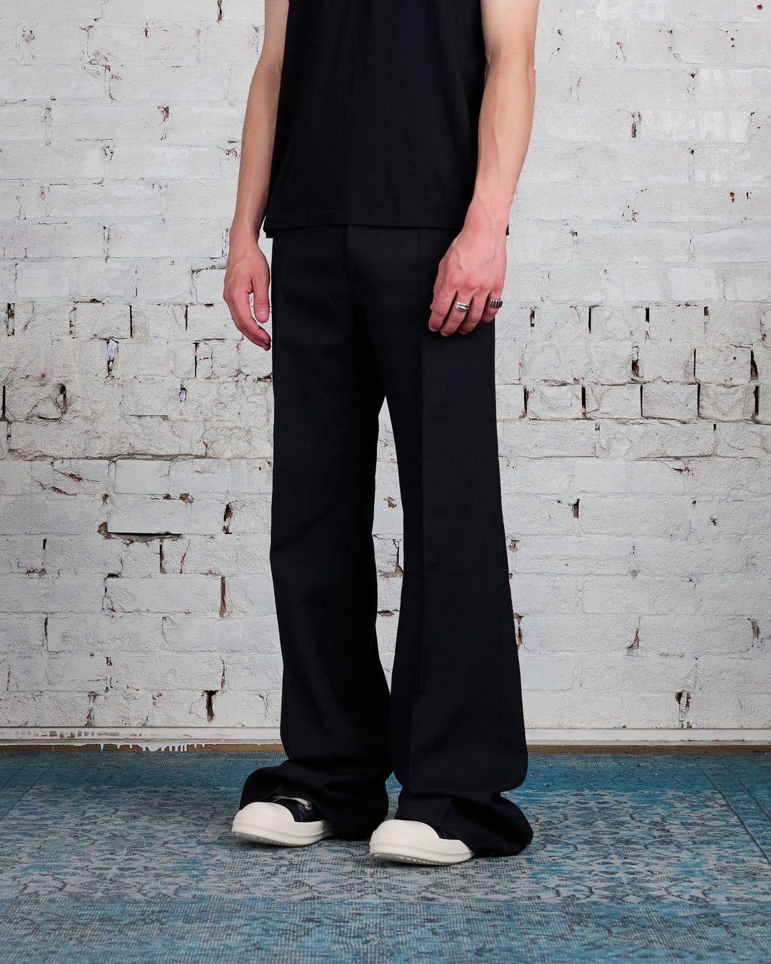 Rick Owens Wide Astaires Pant WGP Black