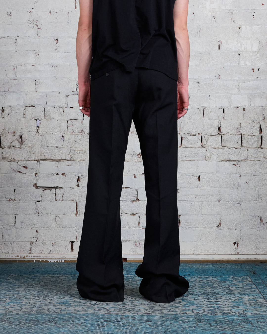 Rick Owens Wide Astaires Pant WGP Black