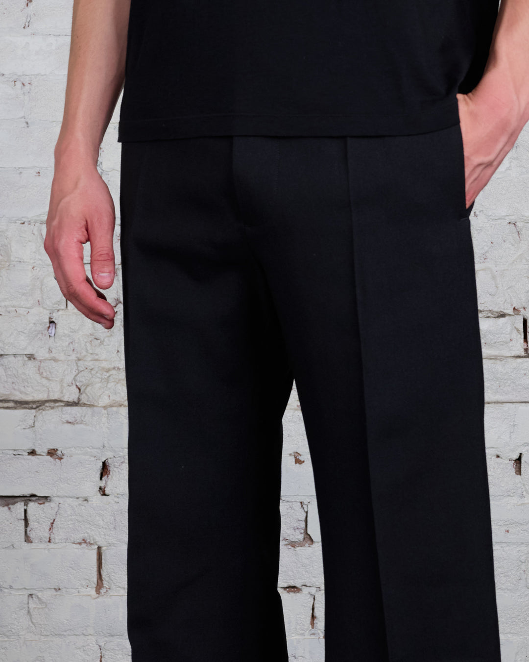 Rick Owens Wide Astaires Pant WGP Black