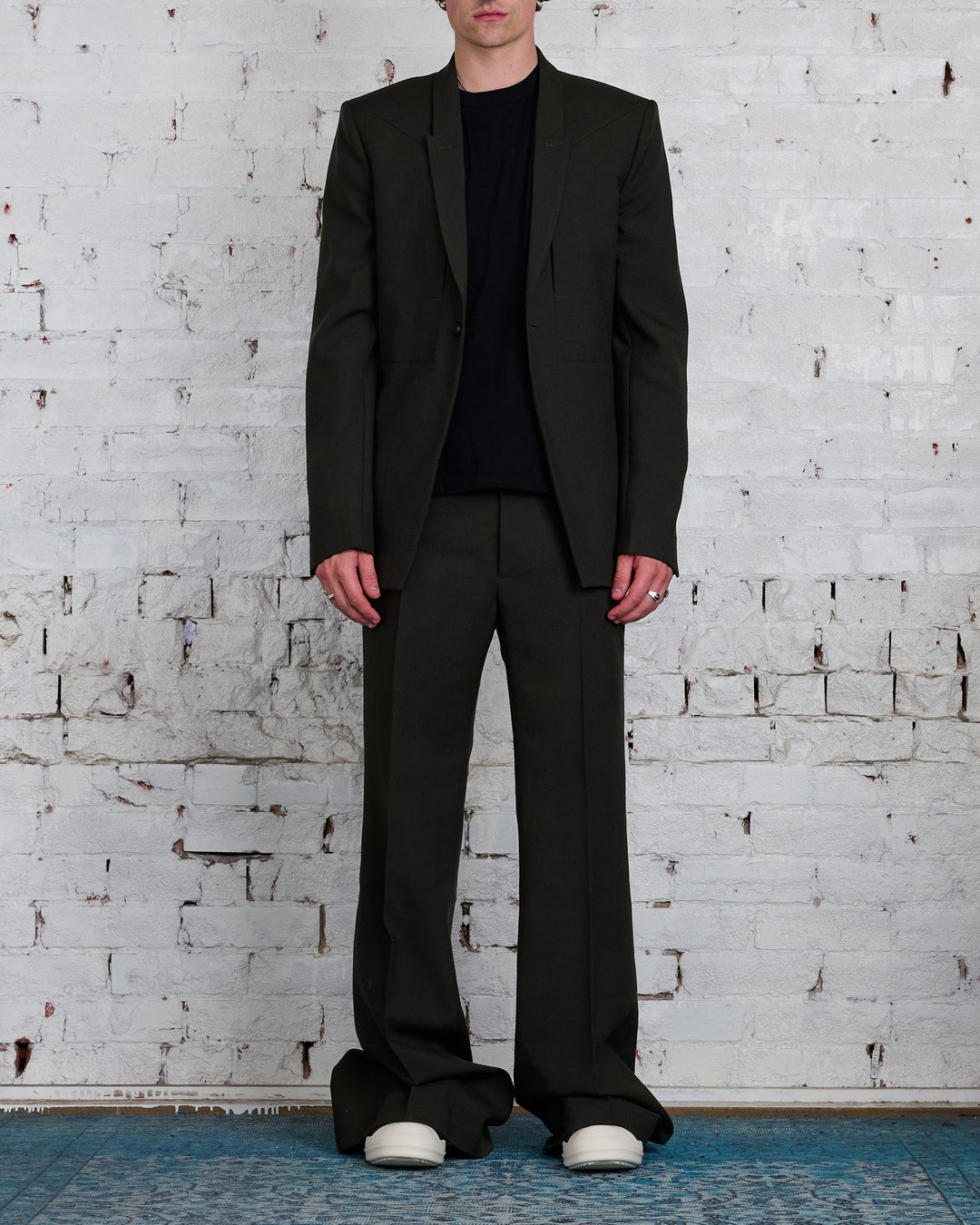 Rick Owens Wide Astaires Pant WGP Forest