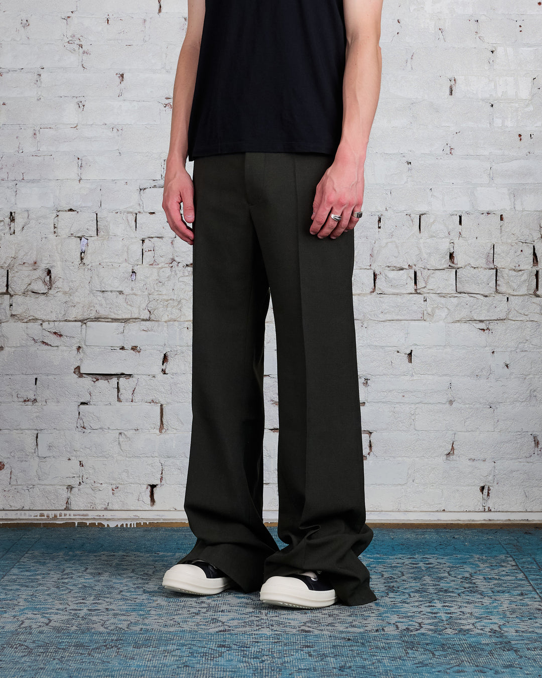 Rick Owens Wide Astaires Pant WGP Forest