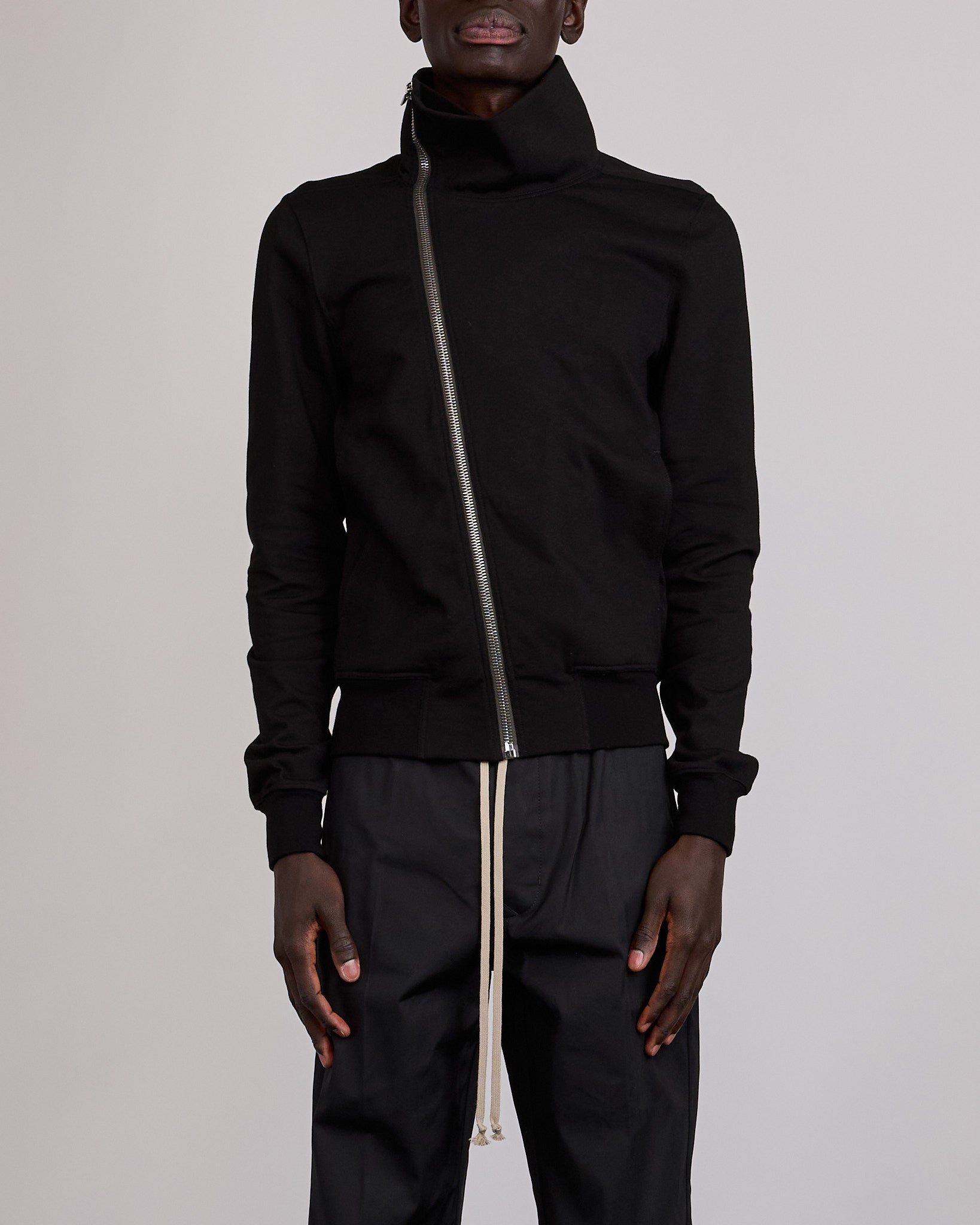 Rick Owens Zip Bauhaus Jogger BA Heavy Jersey Black – LESS 17