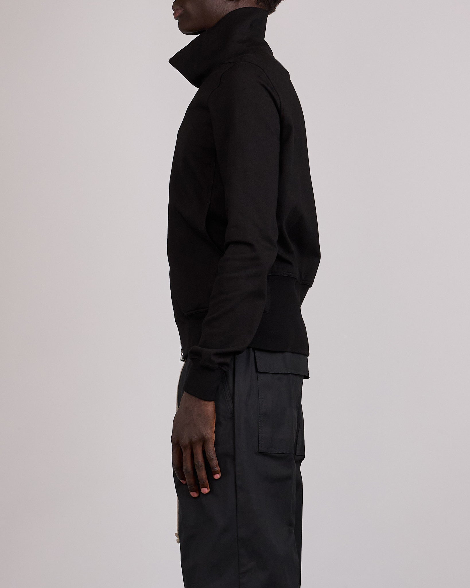 Rick Owens Zip Bauhaus Jogger BA Heavy Jersey Black – LESS 17