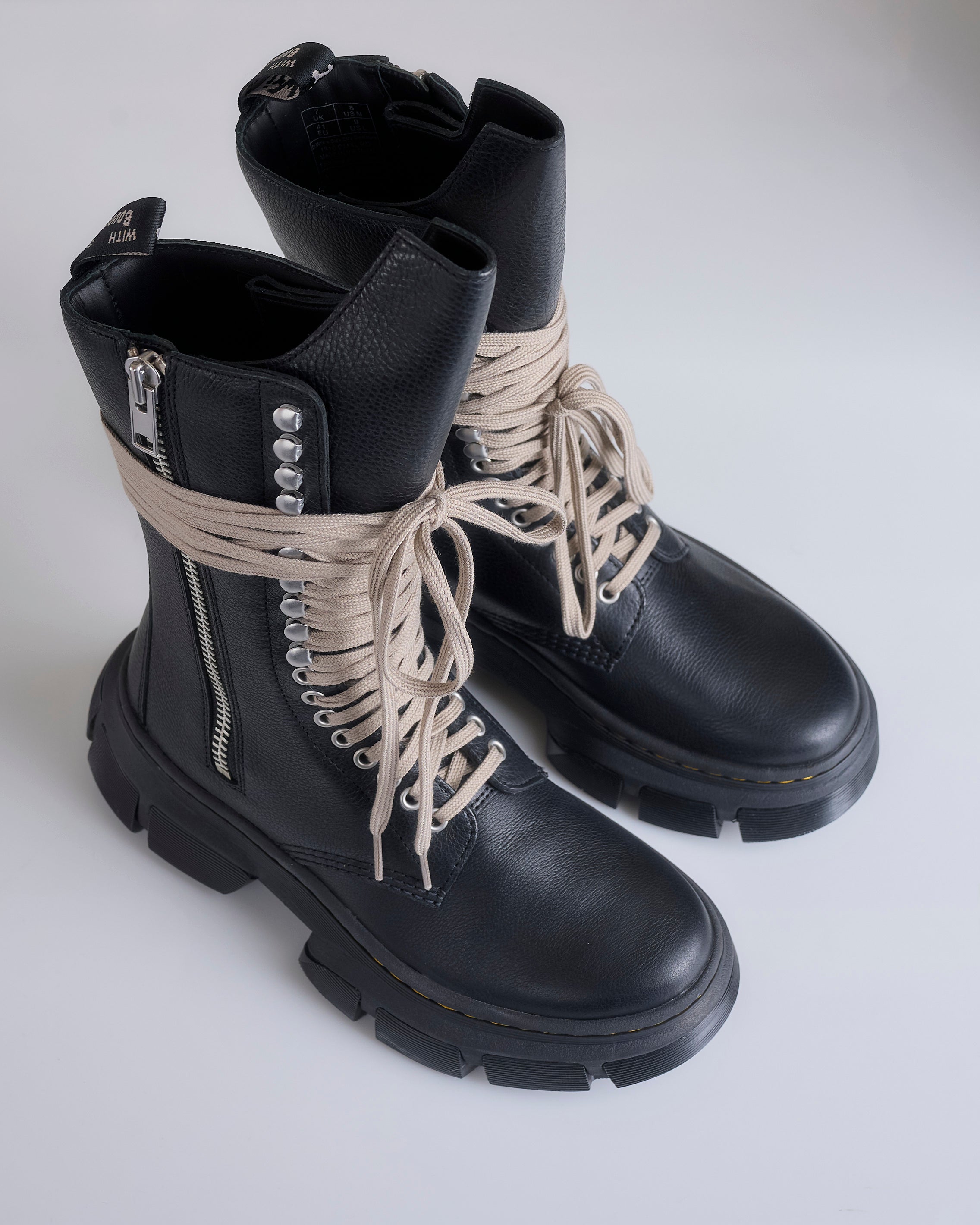 Rick Owens x Dr Martens 1918 DMXL Calf Length Boot