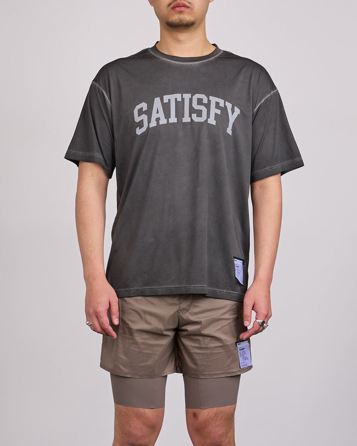 SATISFY Auralite T-Shirt Arch Graphic Pigment Black
