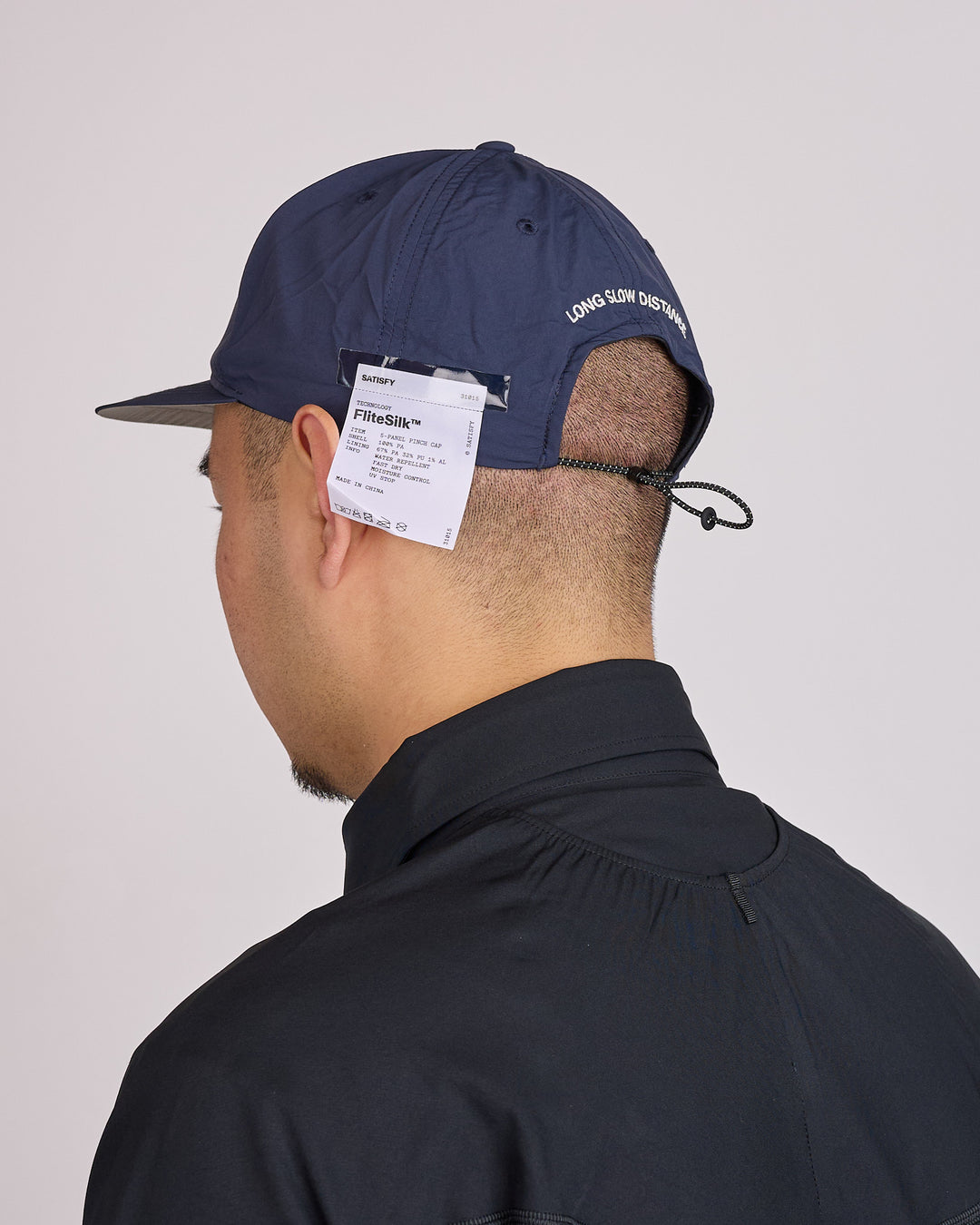 SATISFY FliteSilk LSD 5-Panel Pinch Cap Navy