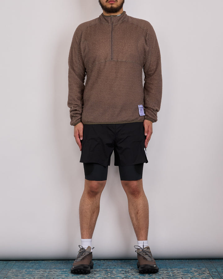 SATISFY FuzzFleece AD Half-Zip Top Falcon