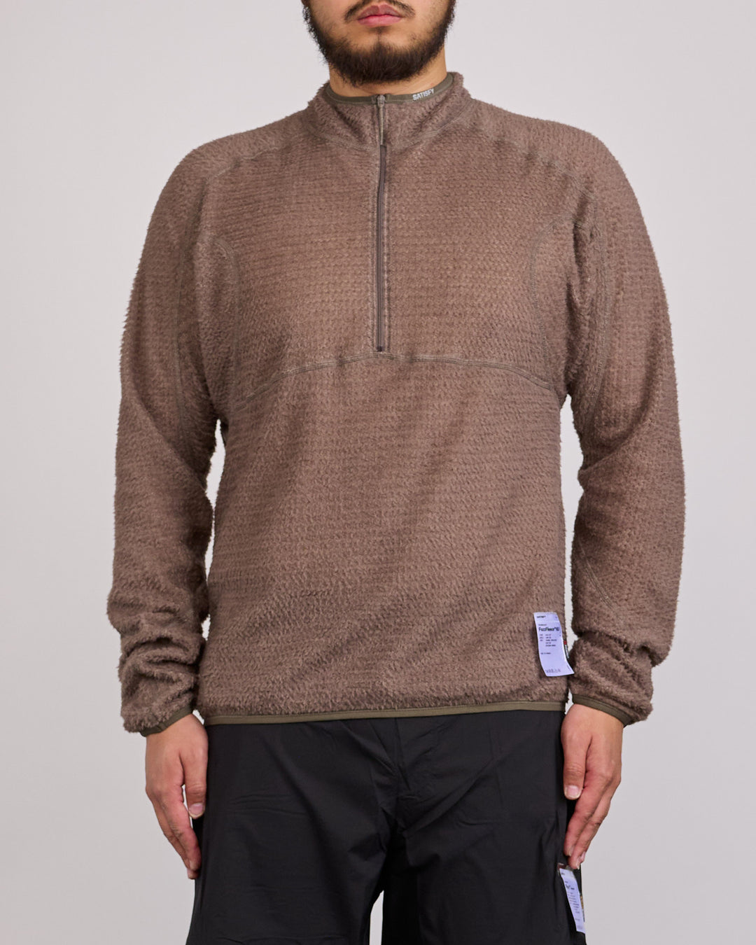 SATISFY FuzzFleece AD Half-Zip Top Falcon