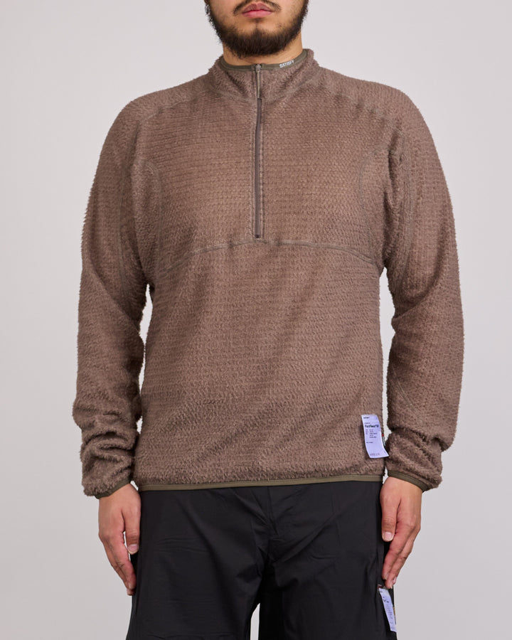 SATISFY FuzzFleece AD Half-Zip Top Falcon