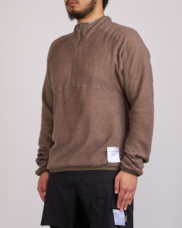 SATISFY FuzzFleece AD Half-Zip Top Falcon