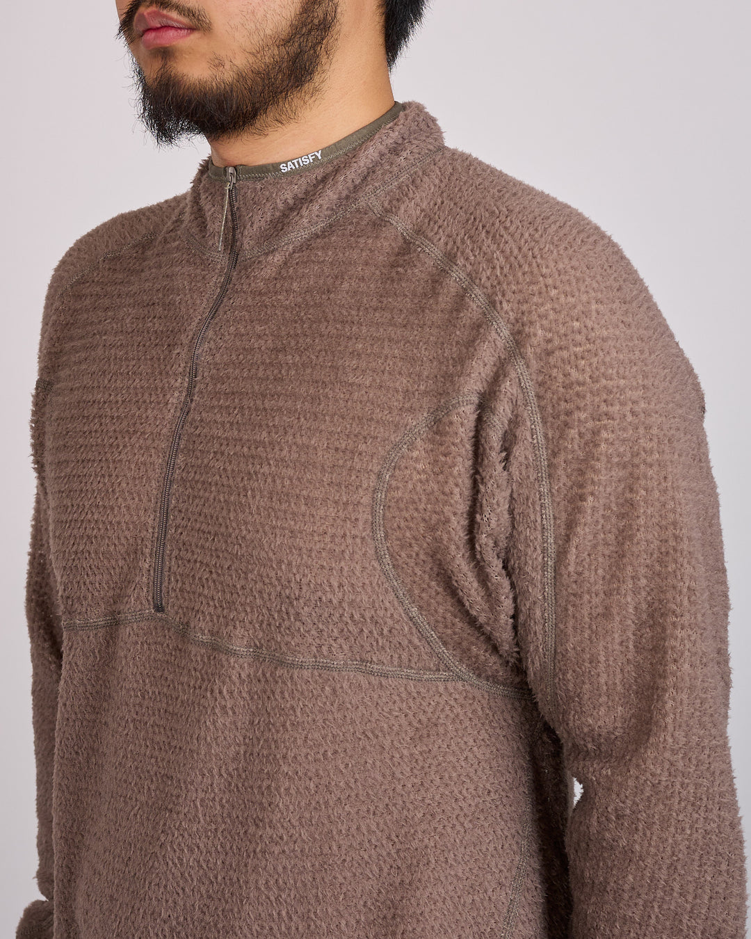 SATISFY FuzzFleece AD Half-Zip Top Falcon