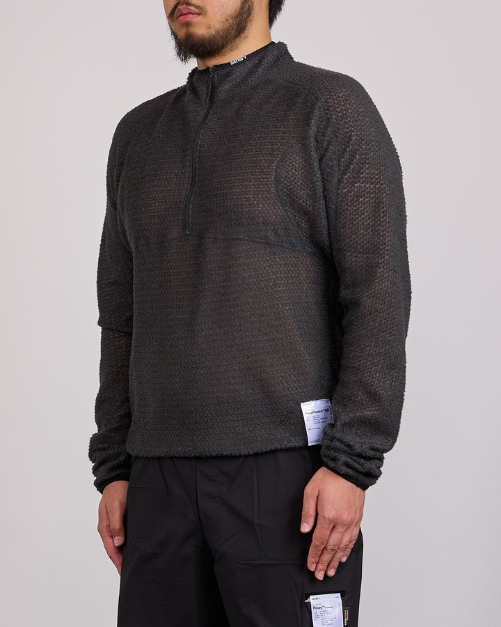 SATISFY FuzzFleece AD Half-Zip Top Phantom