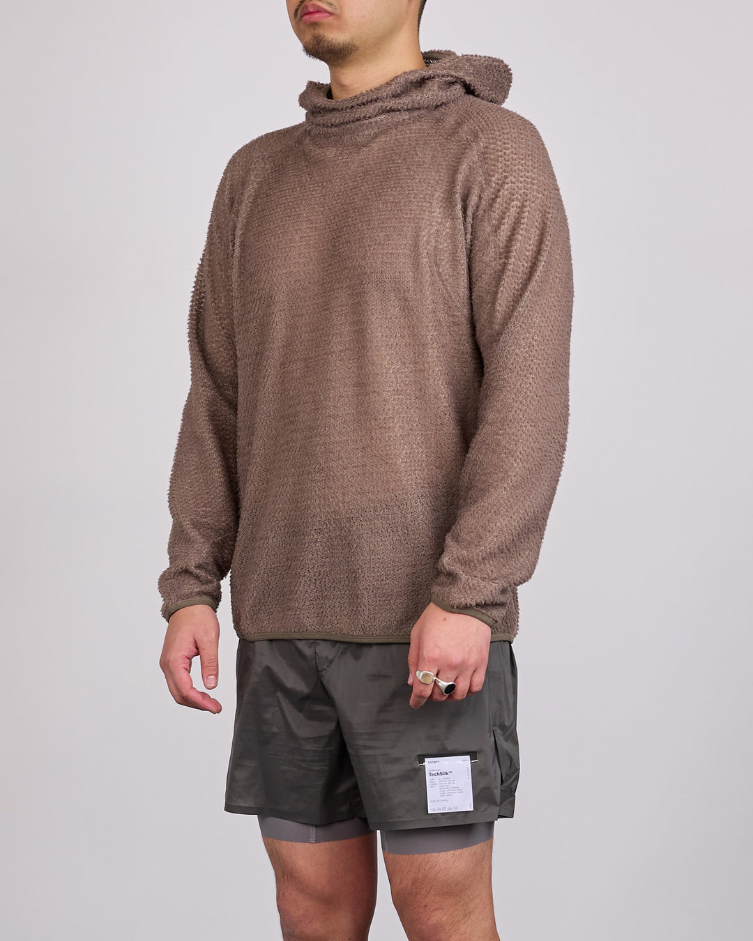 SATISFY FuzzFleece AD Light Hoodie Falcon