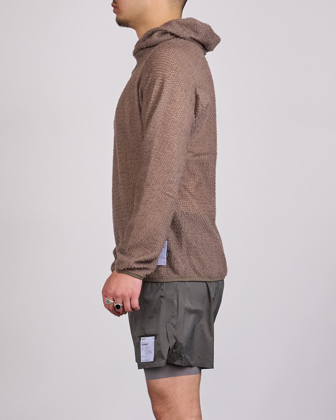 SATISFY FuzzFleece AD Light Hoodie Falcon