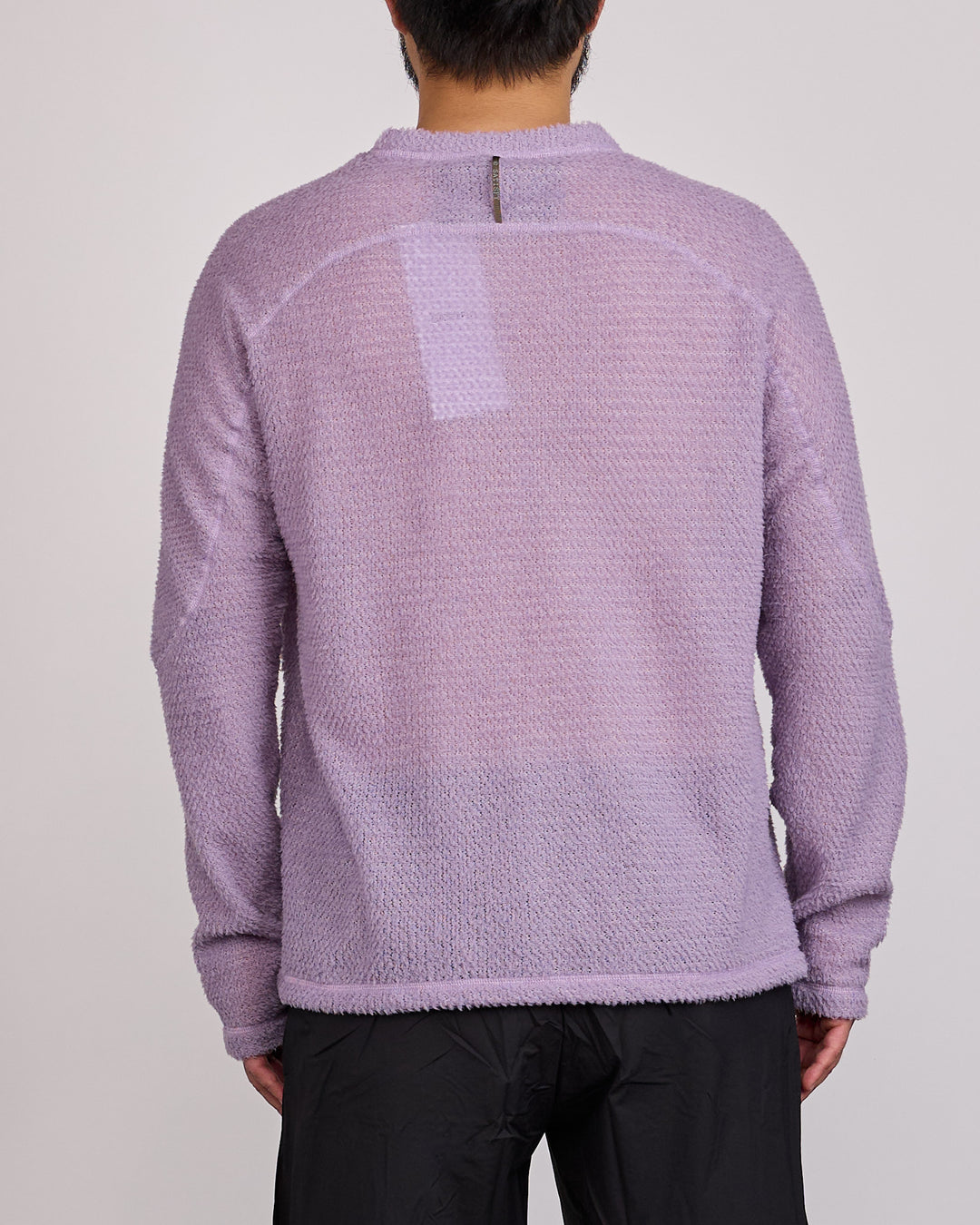 SATISFY FuzzFleece AD Long Crewneck Dusk