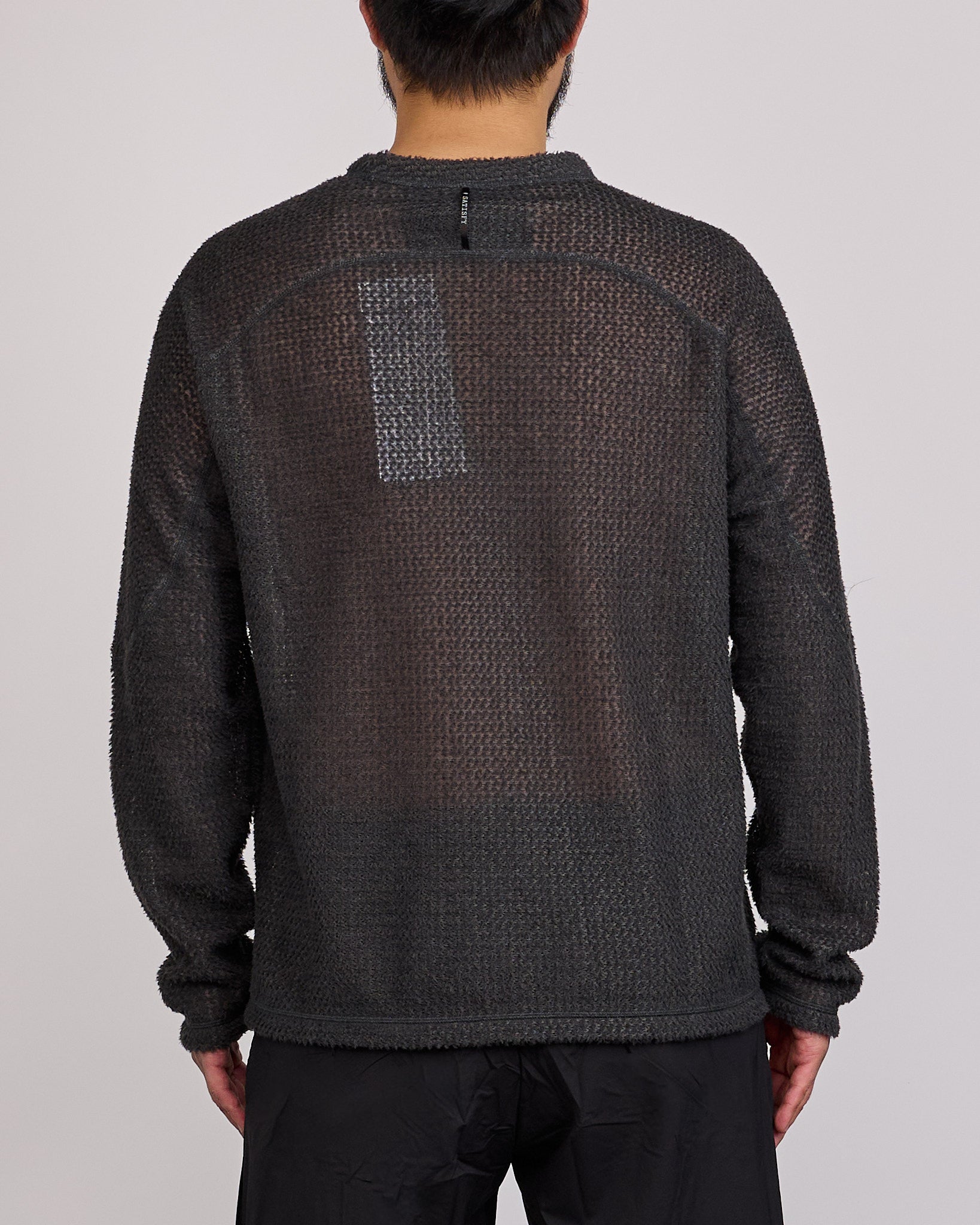SATISFY FuzzFleece AD Half-Zip Top Phantom – LESS 17