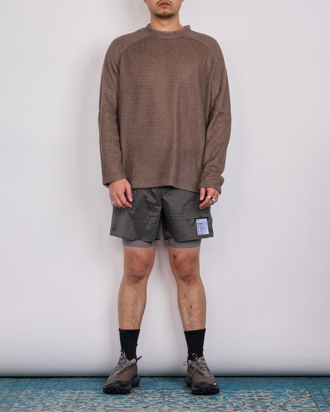 SATISFY FuzzFleece AD Long Sleeve T-Shirt Falcon