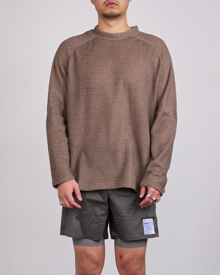 SATISFY FuzzFleece AD Long Sleeve T-Shirt Falcon