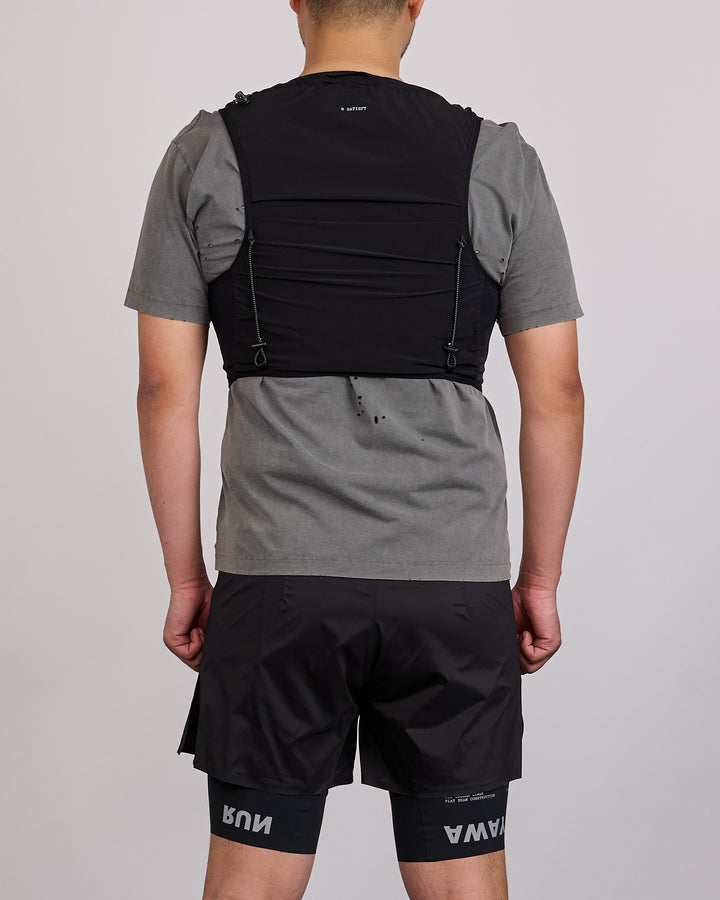 SATISFY Justice Cordura Hydration Logo Vest Black