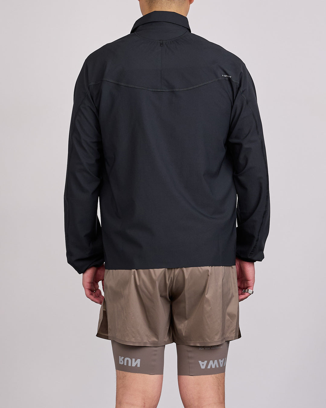 SATISFY PeaceShell River Snap Long Sleeve Shirt Black