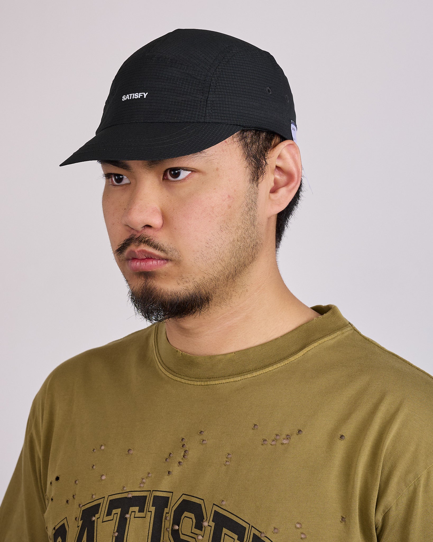 SATISFY Rippy Air Trail Cap Black – LESS 17