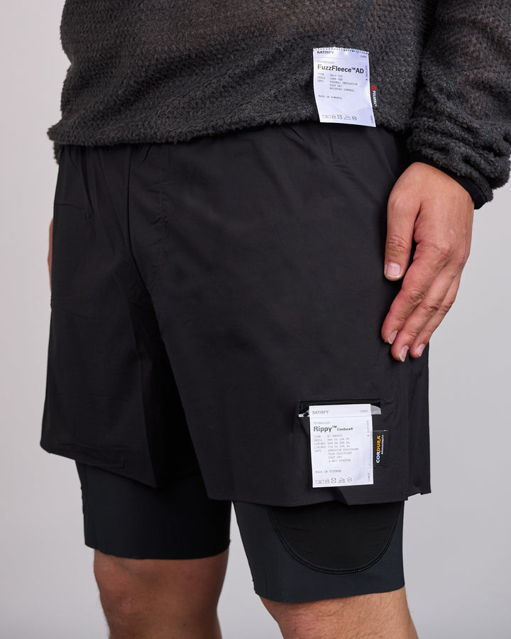 SATISFY Rippy Cordura 8" Trail Short Black